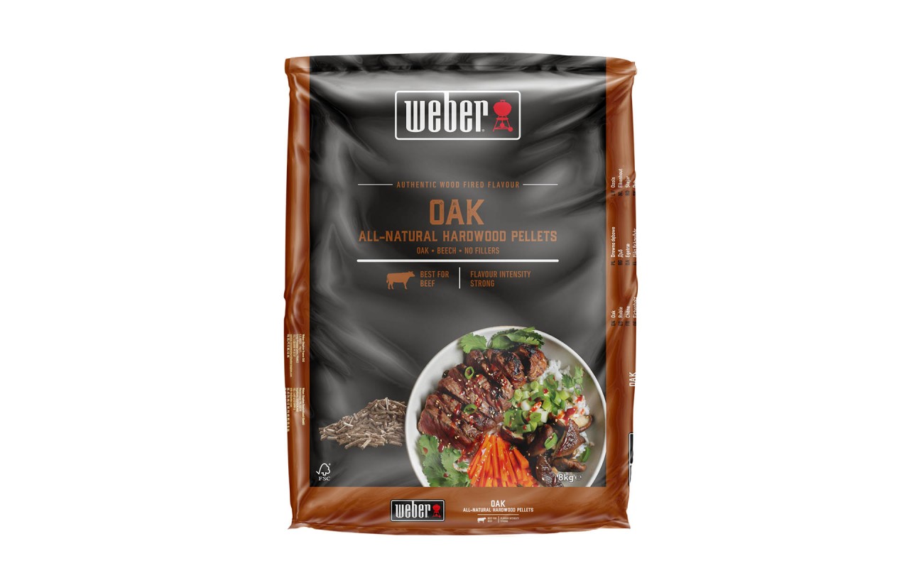Пеллеты для гриля Weber FSC Oak (Дуб) 8 кг 3401053