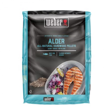 Пелети для гриля Weber FSC Alder (Вільха) 8 кг 3401052
