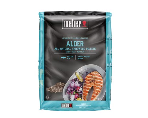 Пеллеты для гриля Weber FSC Alder (Ольха) 8 кг 3401052