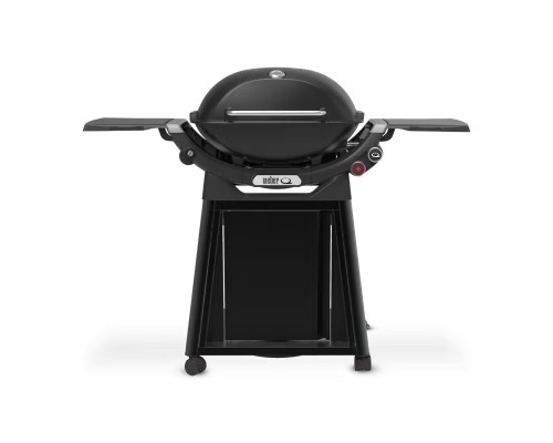 Газовый гриль Weber Q3200N с боковыми столиками на тележке Premium 1501126