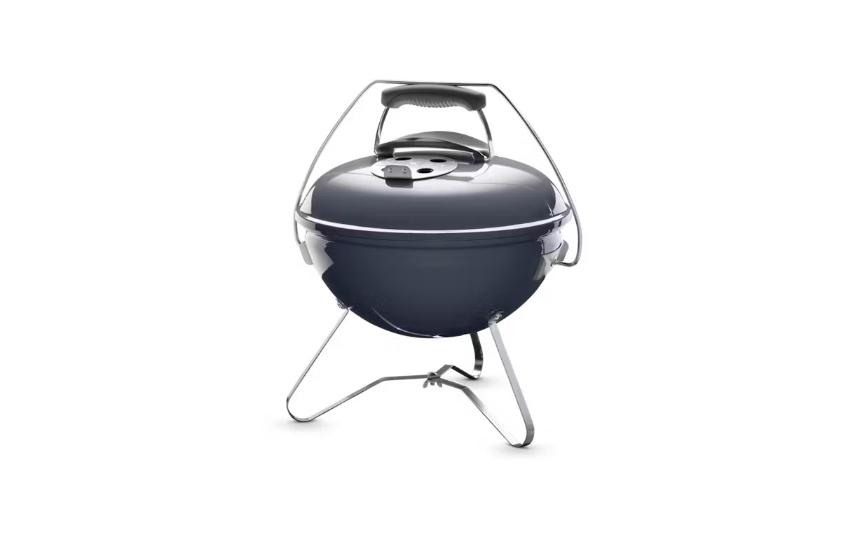 Угольный гриль Smokey Joe Premium 37 см синий сланец Weber 1126804