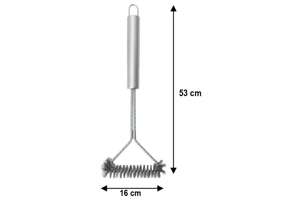 Щетка для гриля Premium однорядная GRILLI 777454
