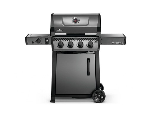 Газовый гриль Napoleon Freestyle 425 с боковой конфоркой Sizzle Zone и дверкой, графитовый F425DSIBPGT-RC