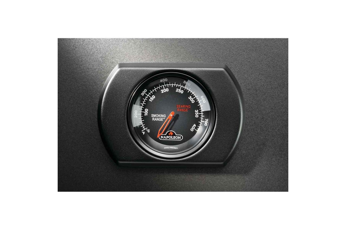 Газовий гриль Napoleon Phantom Rogue PRO-S 425 з бічним пальником Sizzle Zone і вертілем (69912) чорний RPS425RSIBPK-2-UA-PHM