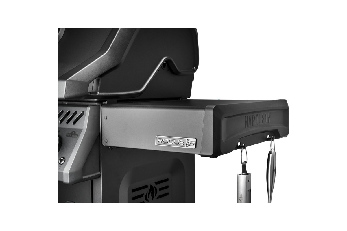 Газовий гриль Napoleon Phantom Rogue PRO-S 425 з бічним пальником Sizzle Zone і вертілем (69912) чорний RPS425RSIBPK-2-UA-PHM