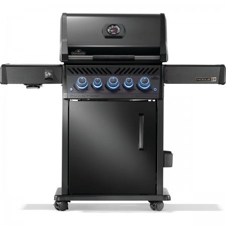 Газовий гриль Napoleon Phantom Rogue PRO-S 425 з бічним пальником Sizzle Zone і вертілем (69912) чорний RPS425RSIBPK-2-UA-PHM