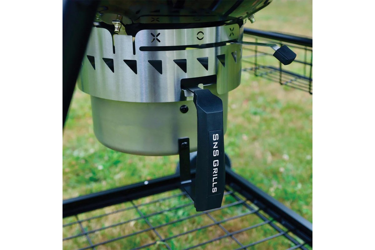 Вугільний гриль Slow and Sear Master Kettle 57 см + кошик Deluxe SNS-MK