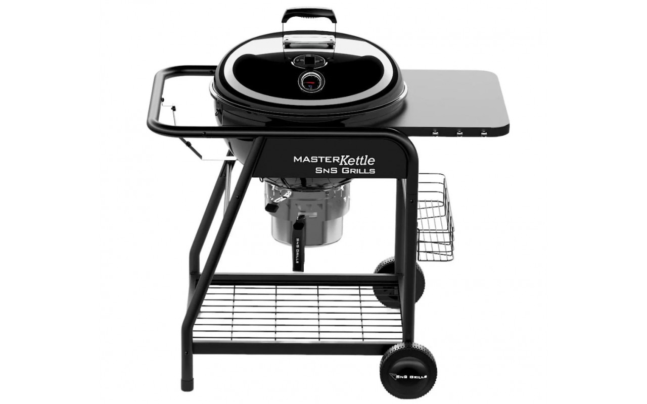 Вугільний гриль Slow and Sear Master Kettle 57 см + кошик Deluxe SNS-MK