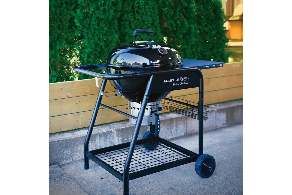 Вугільний гриль Slow and Sear Master Kettle 57 см + кошик Deluxe SNS-MK