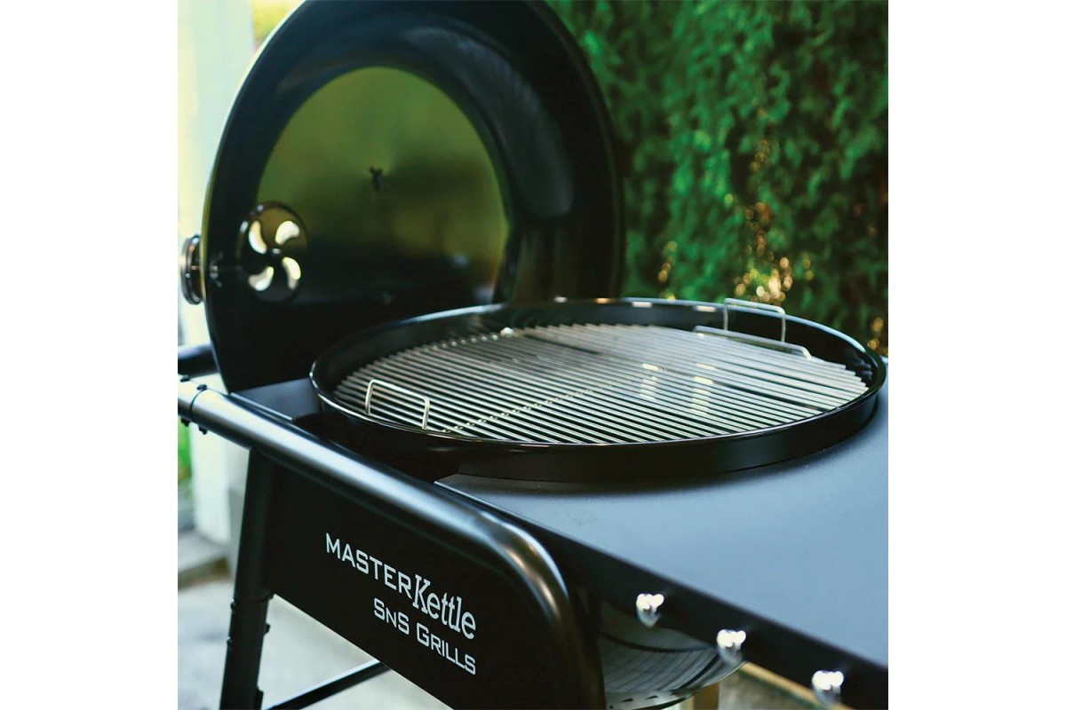 Вугільний гриль Slow and Sear Master Kettle 57 см + кошик Deluxe SNS-MK