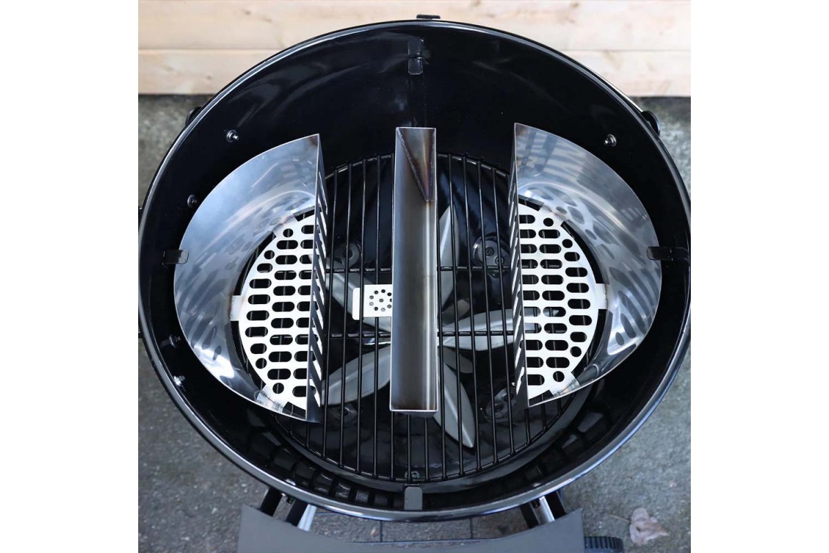 Корзинки для угля Slow and Sear FireBaskets 2 в 1 с контейнером для воды SNS-FB-KIT