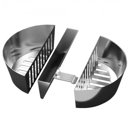 Корзинки для угля Slow and Sear FireBaskets 2 в 1 с контейнером для воды SNS-FB-KIT