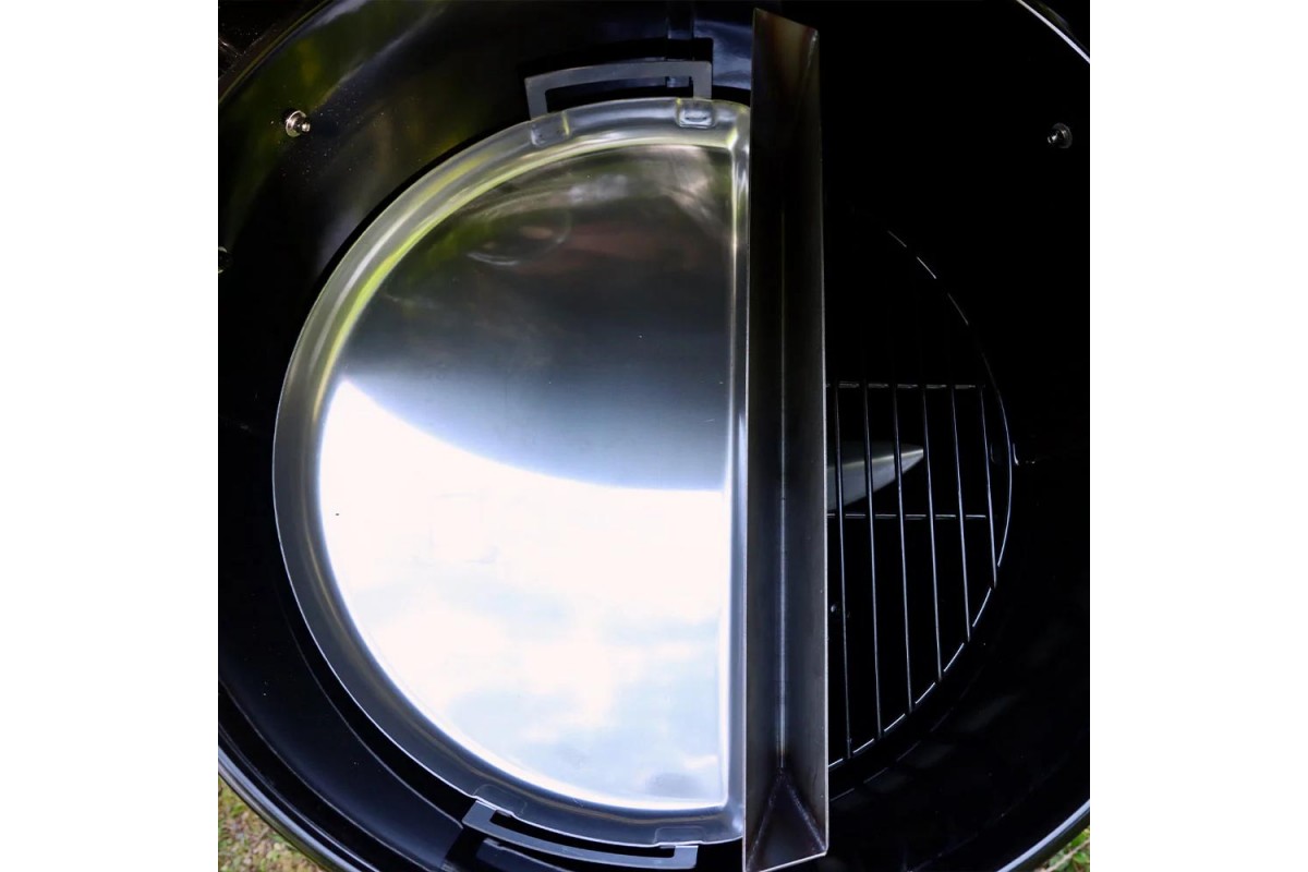 Поддон планча нерж. с конт.для воды Slow and Sear Drip ’N Divide для угольных грилей 57 см SNS-DND-22