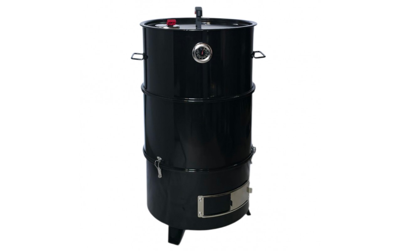 Угольная коптильня GRILLI Barrel Smoker 400051