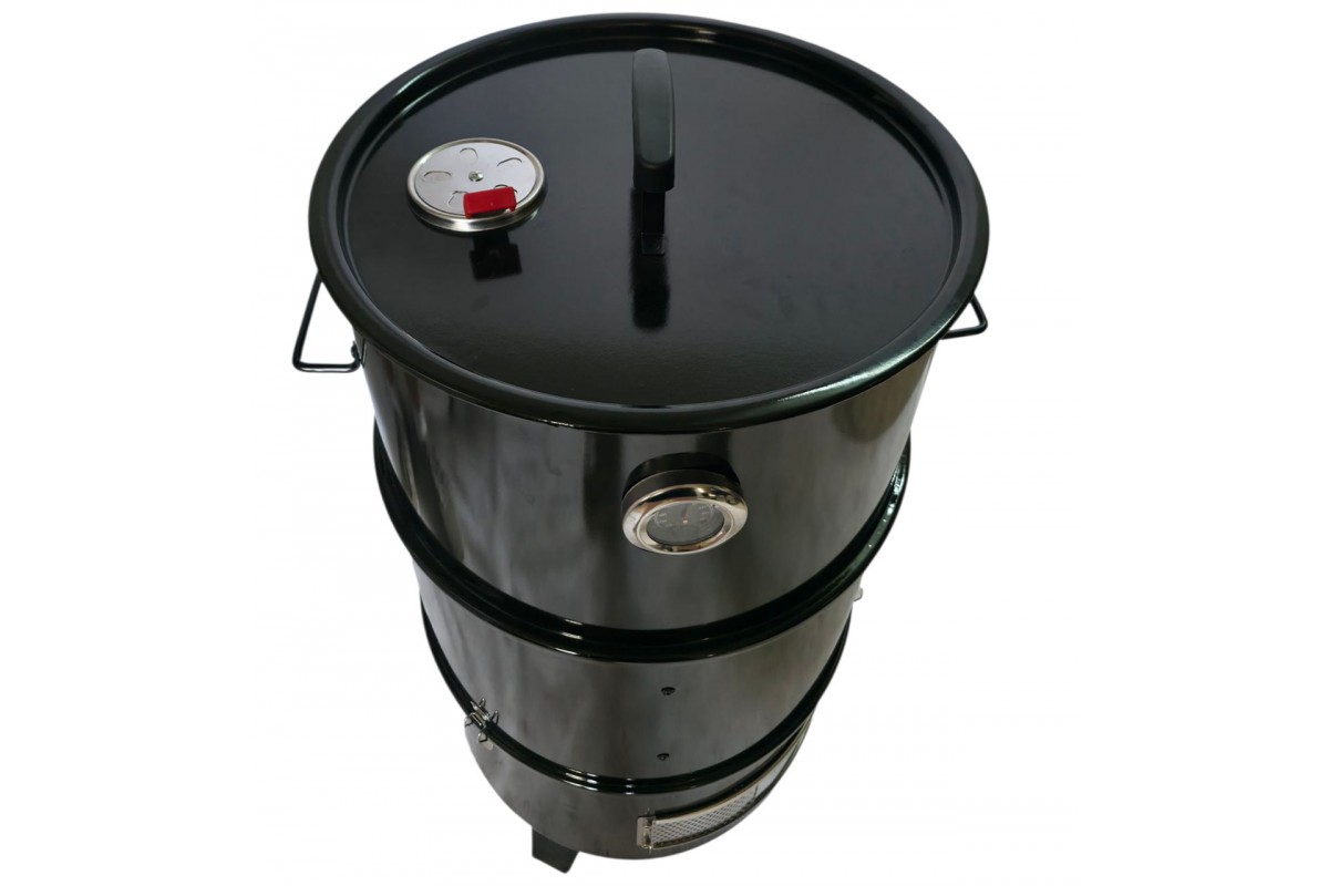 Угольная коптильня GRILLI Barrel Smoker 400051