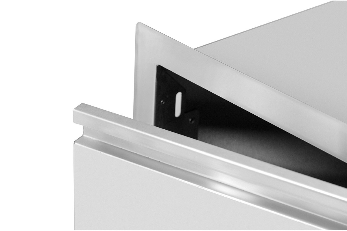 Встраиваемый модуль под газовый баллон 48,4х56,2х50 см нержавеющая сталь GRILLI 777799