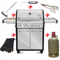 Газовый гриль Ranger 41 + набор необходимых аксессуаров GRILLI 777242-set