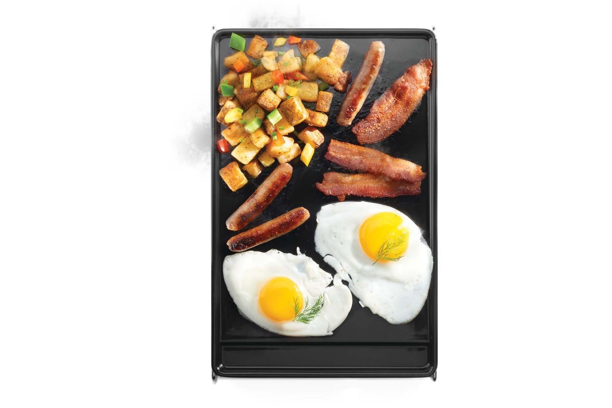 Чугунная планча для больших боковых конфорок Sizzle Zone газовых грилей Napoleon 56082