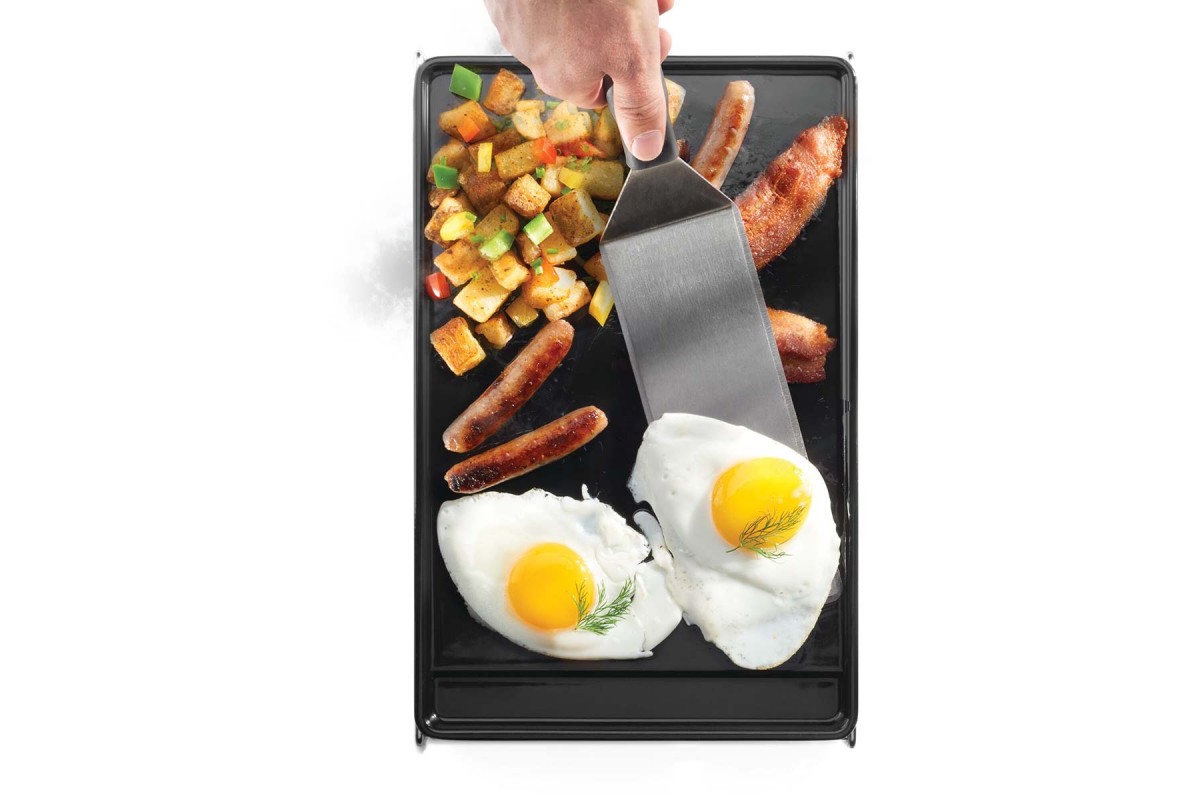 Чугунная планча для больших боковых конфорок Sizzle Zone газовых грилей Napoleon 56082