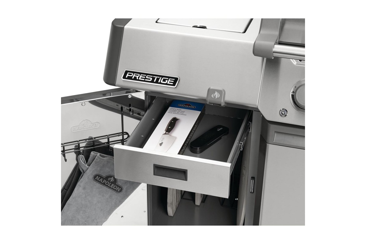 Тумба для газового гриля Napoleon Prestige V/VX из нержавеющей стали 2 шт 68003