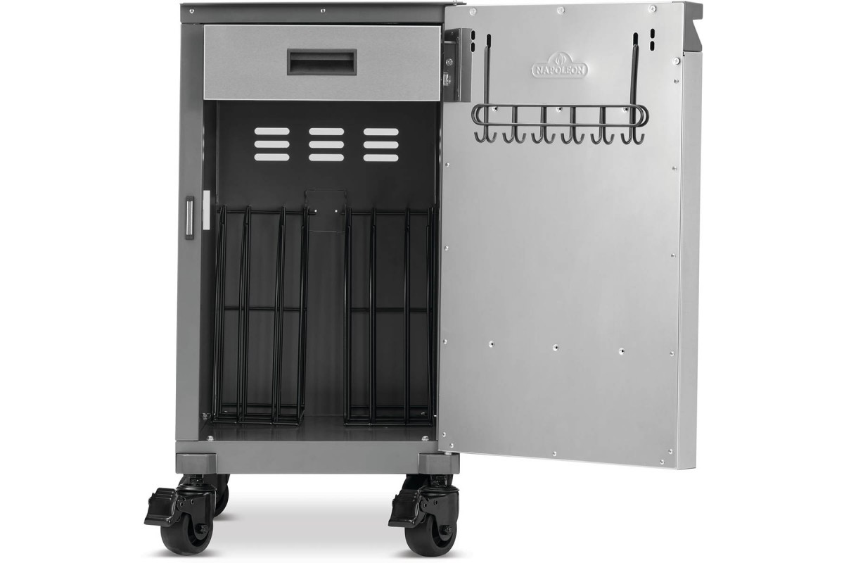 Тумба для газового гриля Napoleon Prestige V/VX из нержавеющей стали 2 шт 68003