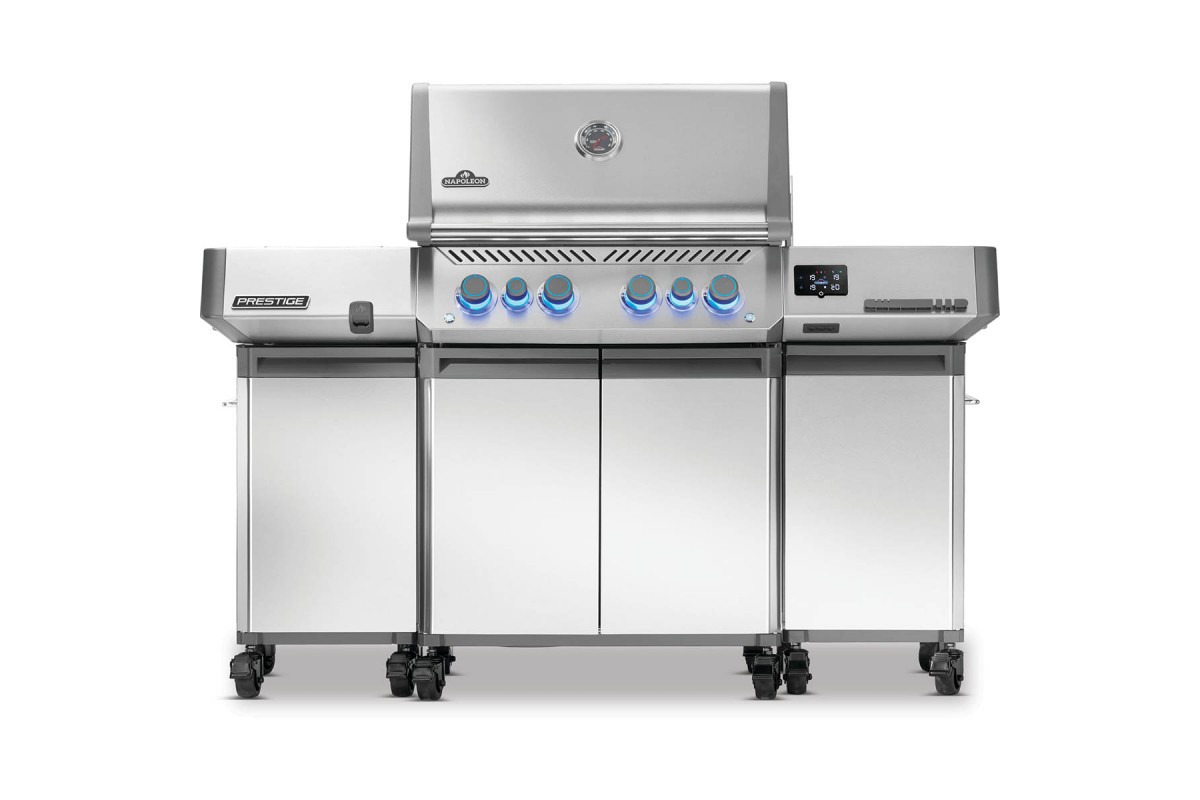 Тумба для газового гриля Napoleon Prestige V/VX из нержавеющей стали 2 шт 68003