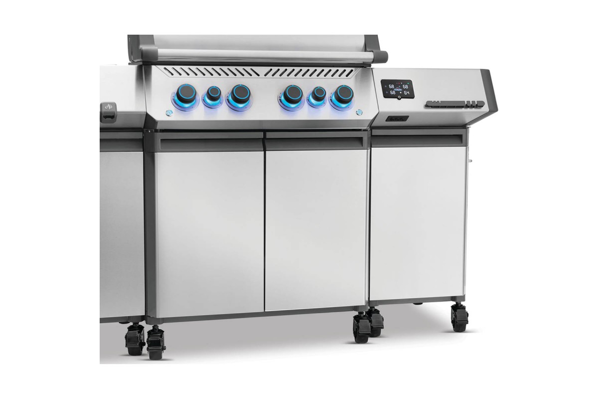 Тумба для газового гриля Napoleon Prestige V/VX из нержавеющей стали 2 шт 68003