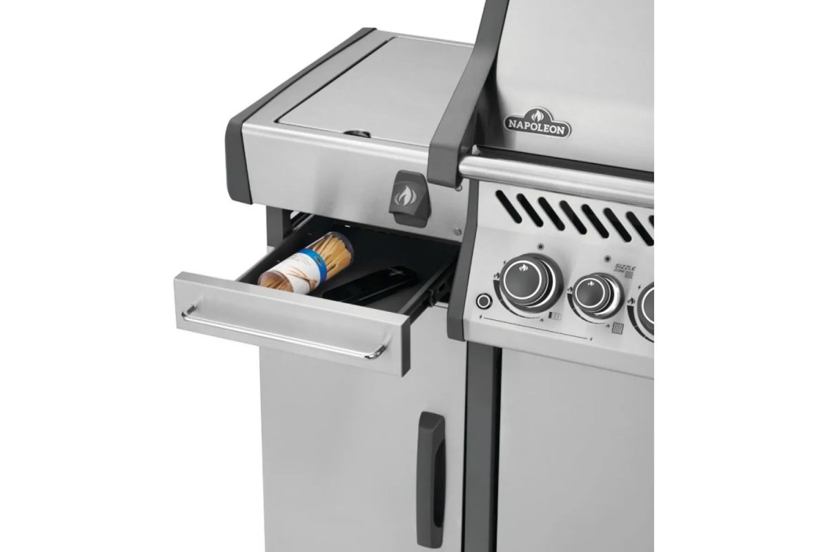 Тумба для газового гриля Napoleon Rogue из нержавеющей стали 1 шт 68005