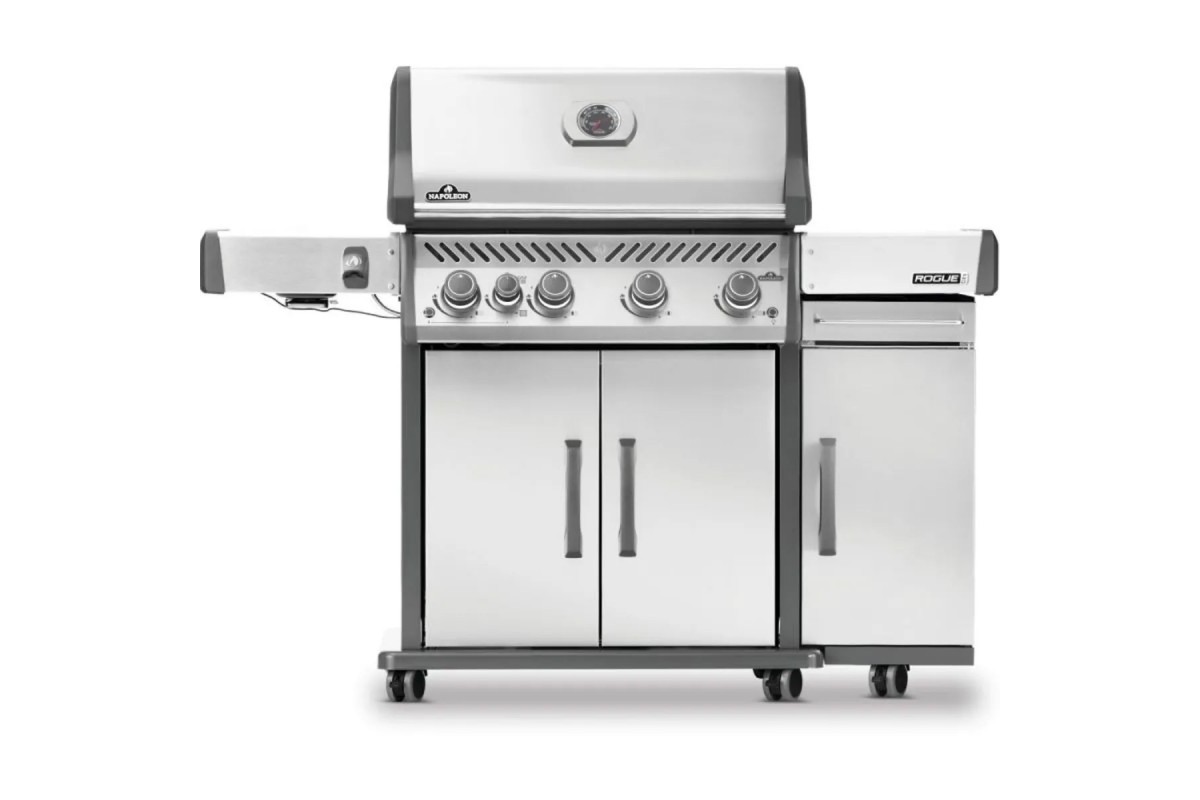 Тумба для газового гриля Napoleon Rogue из нержавеющей стали 1 шт 68005