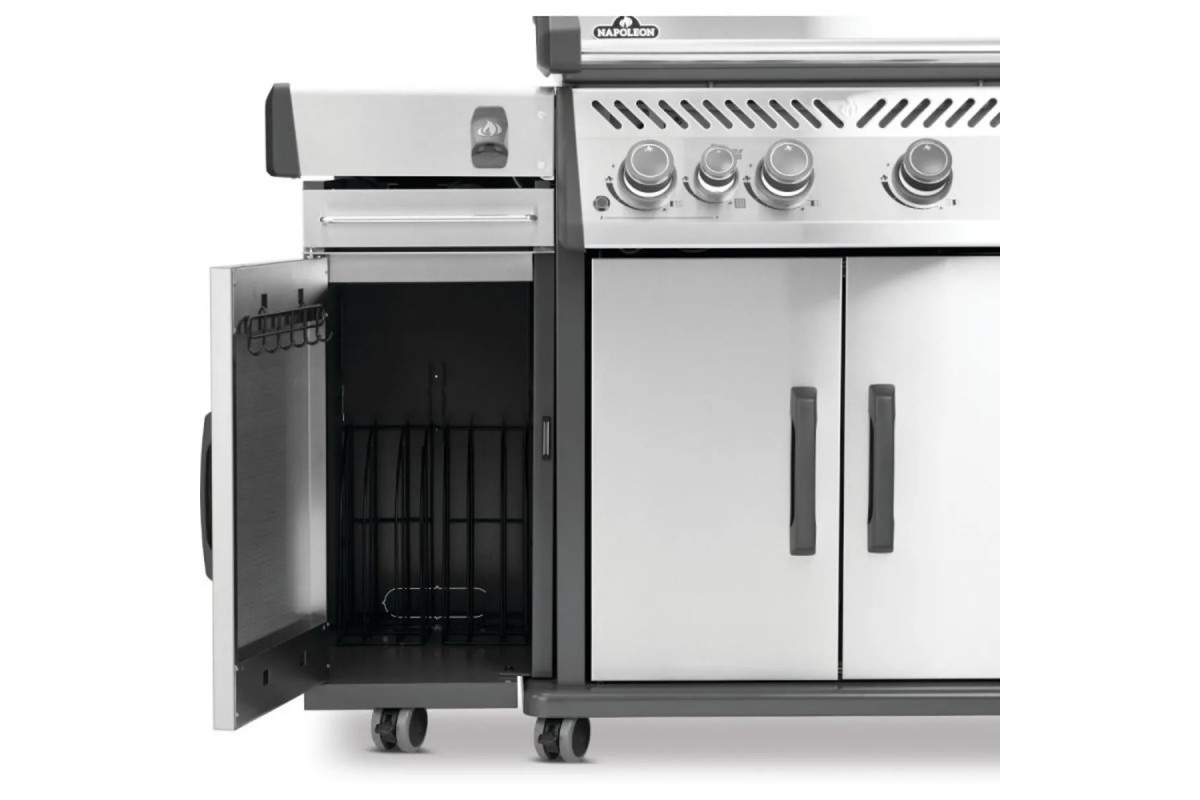 Тумба для газового гриля Napoleon Rogue из нержавеющей стали 1 шт 68005