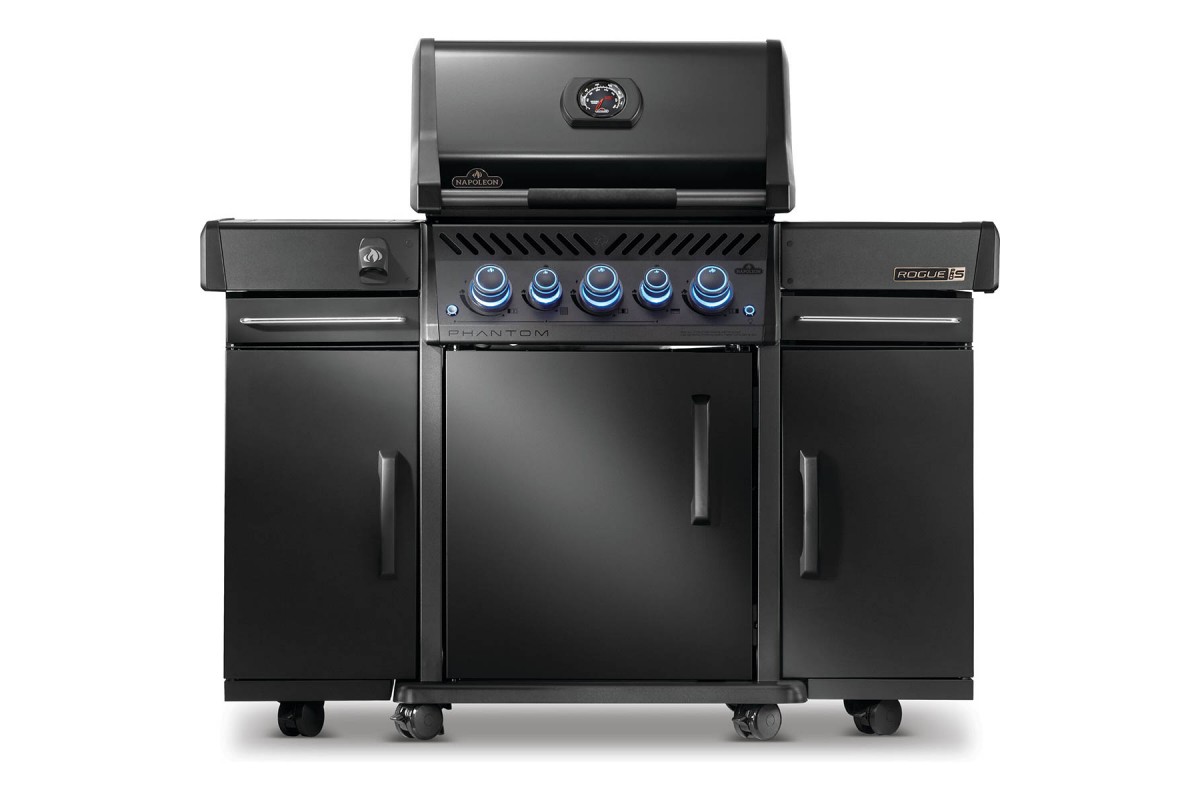 Тумба для газового гриля Napoleon Rogue чорна матова 1 шт 68006
