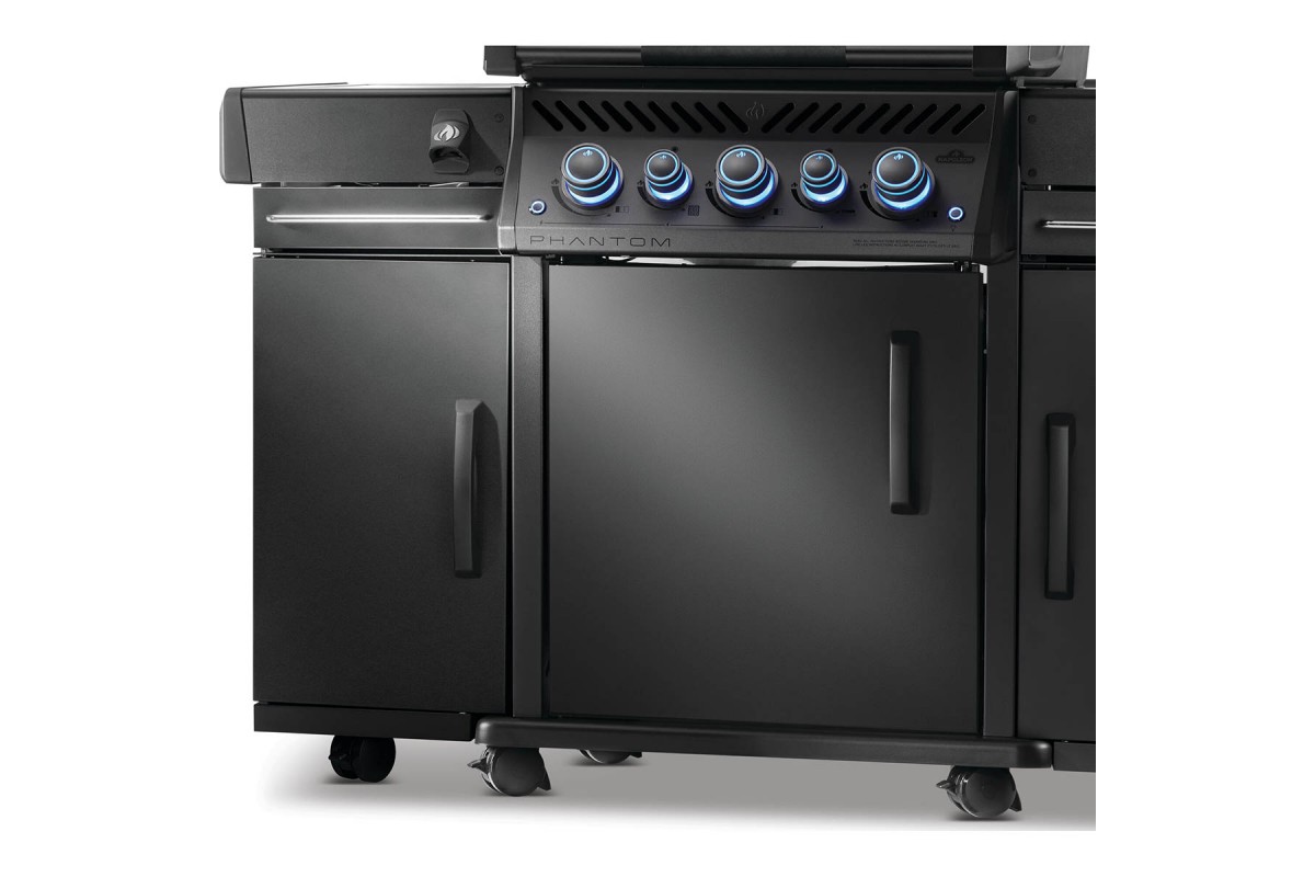 Тумба для газового гриля Napoleon Rogue чорна матова 1 шт 68006