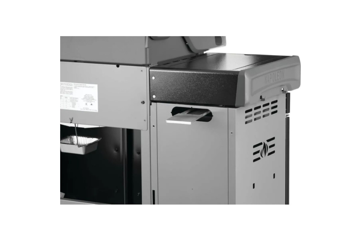 Тумба для газового гриля Napoleon Rogue чорна емальована 1 шт 68007