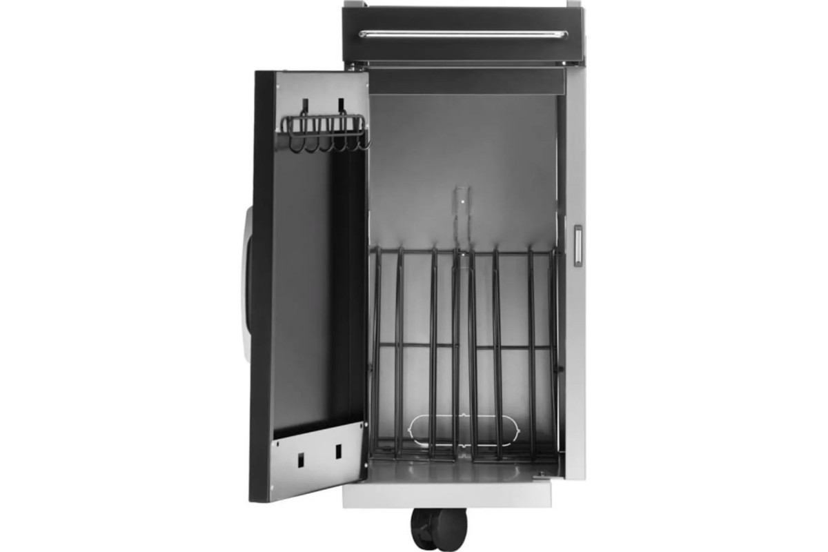 Тумба для газового гриля Napoleon Rogue чорна емальована 1 шт 68007