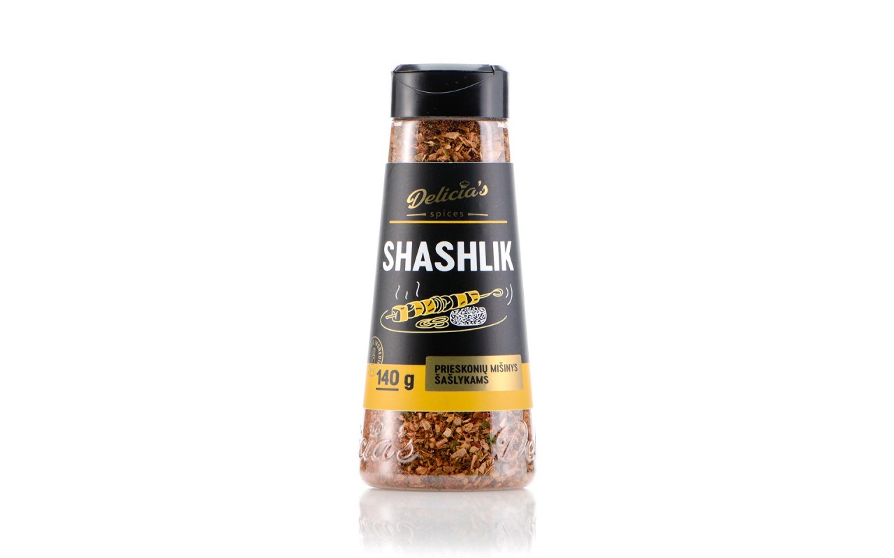 Суміш спецій Delicia's Spices Shashlik для шашлику 140 г 241577
