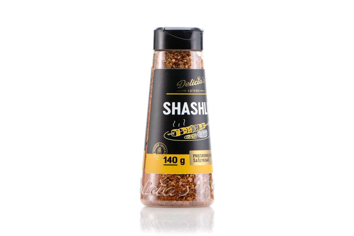 Суміш спецій Delicia's Spices Shashlik для шашлику 140 г 241577