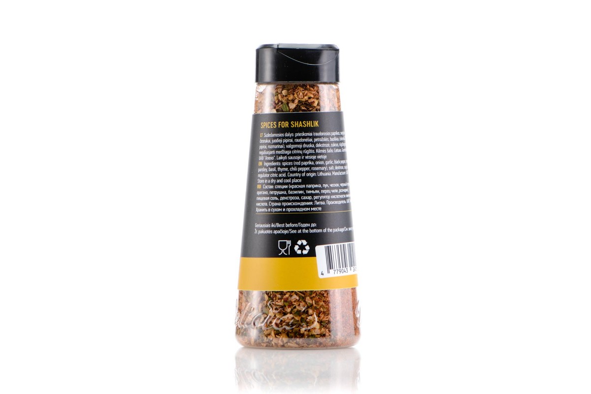 Суміш спецій Delicia's Spices Shashlik для шашлику 140 г 241577