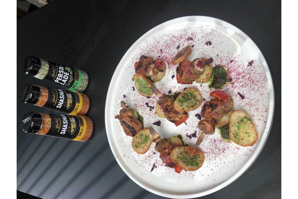Суміш спецій Delicia's Spices Shashlik для шашлику 140 г 241577