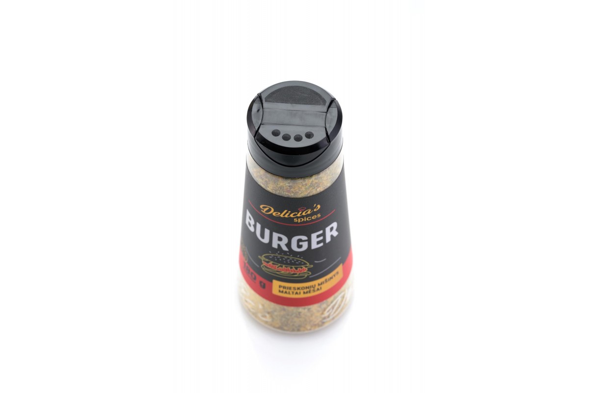 Суміш спецій Delicia's Spices Burger для бургерів 180 г 241560