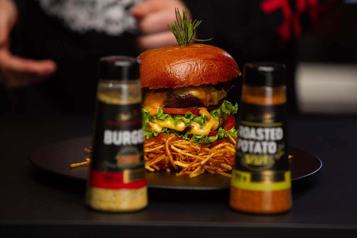 Суміш спецій Delicia's Spices Burger для бургерів 180 г 241560