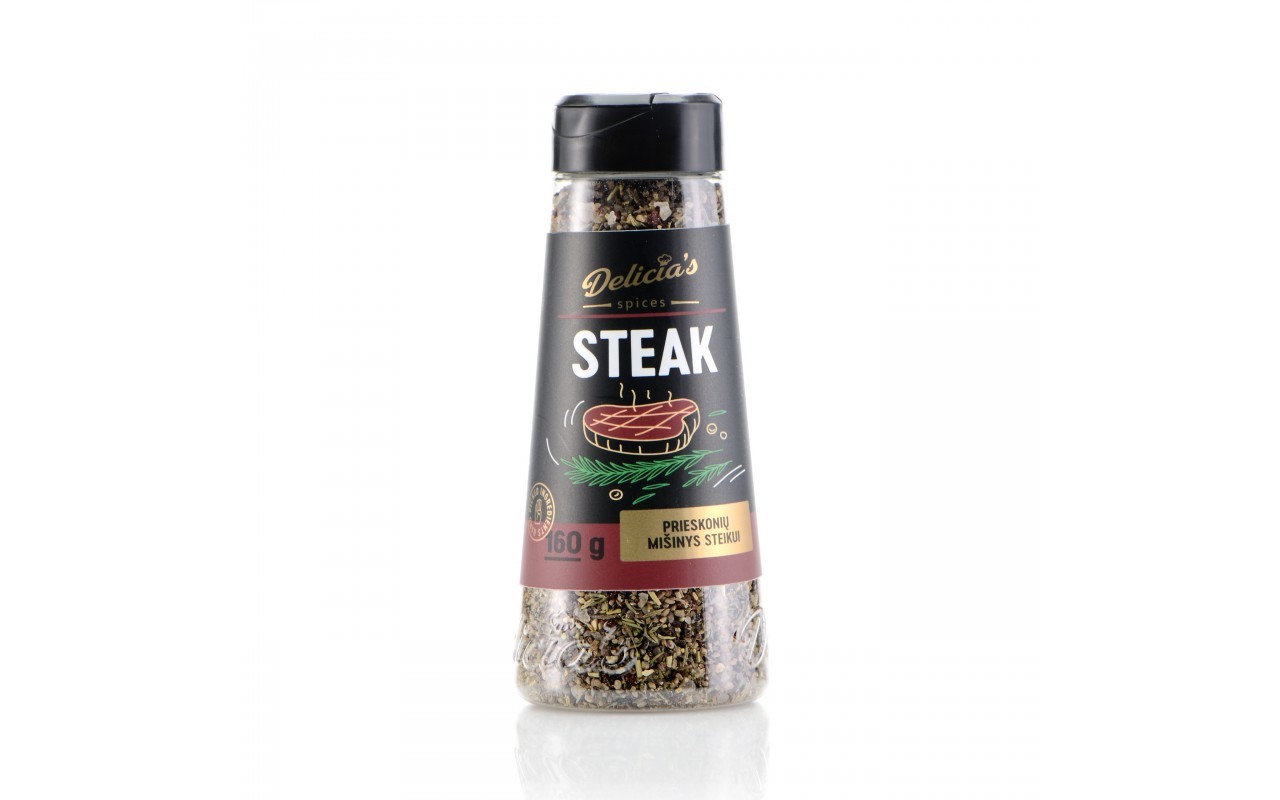 Суміш спецій Delicia's Spices Steak для стейка 160 г 241867