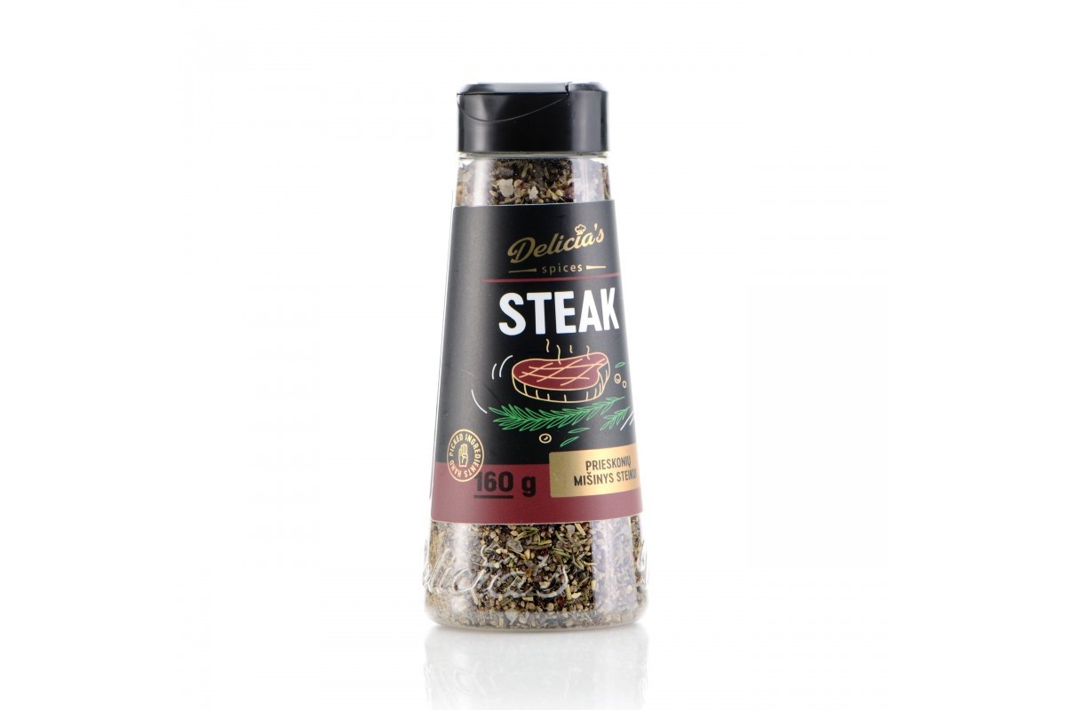 Суміш спецій Delicia's Spices Steak для стейка 160 г 241867