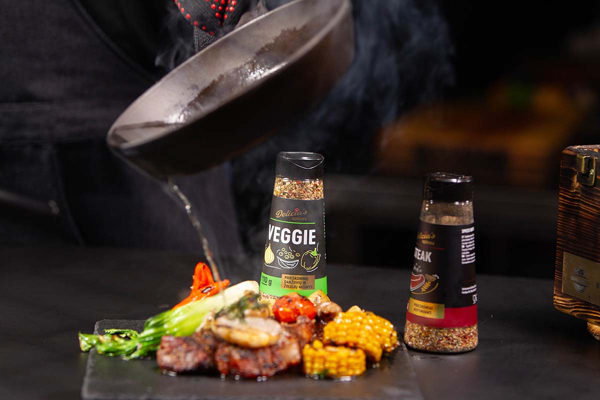 Суміш спецій Delicia's Spices Steak для стейка 160 г 241867