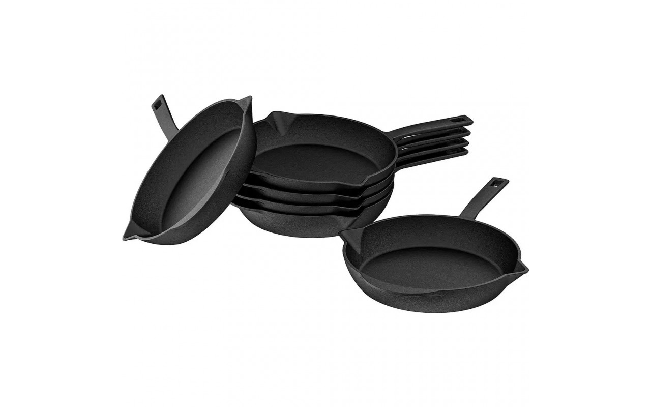 Набор чугунных мини-сковород Gusskoenig 6 шт 170639