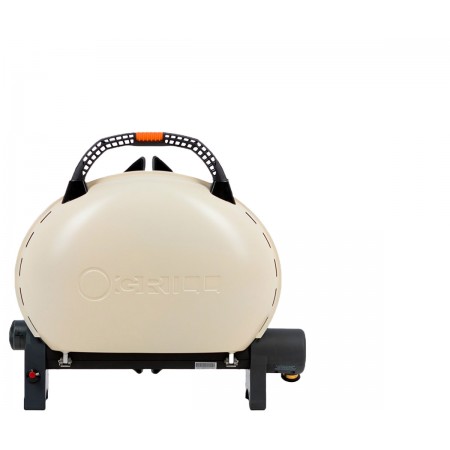 Портативний переносний газовий гриль O-GRILL 500, кремовий