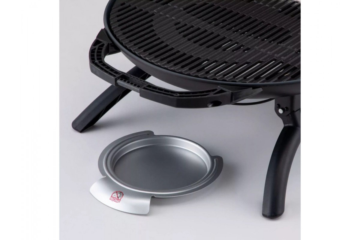 Портативний переносний газовий гриль O-GRILL 500, срібло