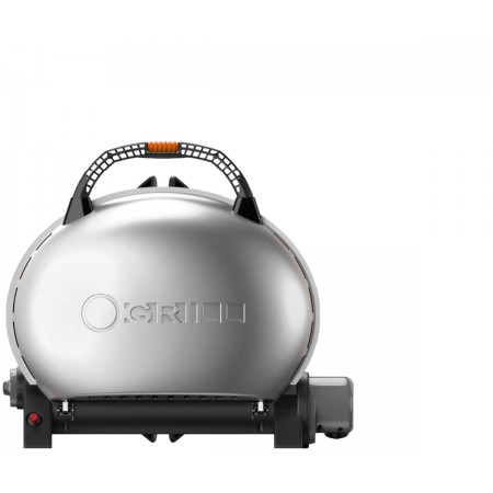 Портативний переносний газовий гриль O-GRILL 500, срібло