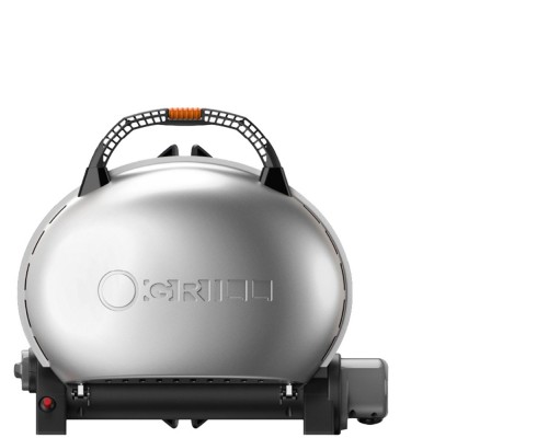 Портативний переносний газовий гриль O-GRILL 500, срібло