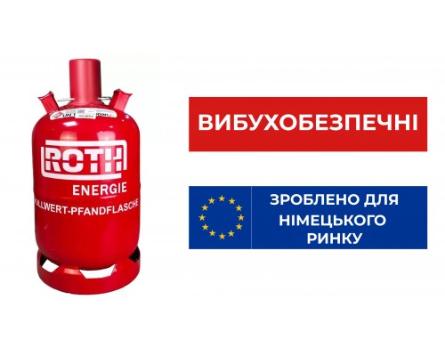 Баллон взрывобезопасный 27 л Roth