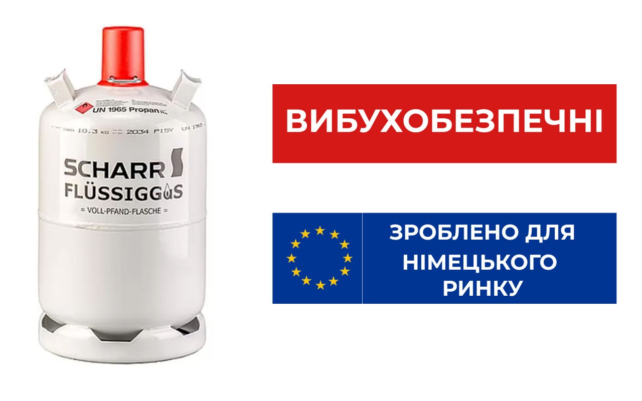 Баллон взрывобезопасный 27 л Scharr
